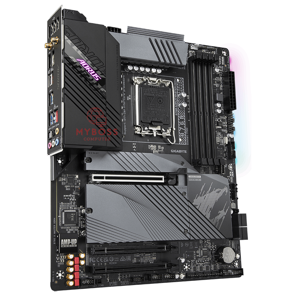 Mainboard Gigabyte B760 AORUS MASTER DDR4 (Intel B760, Socket 1700, ATX, 4 khe Ram DDR4)