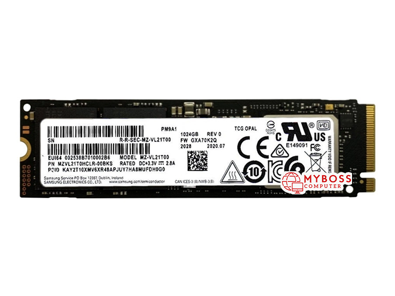SSD Samsung PM9A1 1TB NVMe M.2 PCIe Gen 4 x4