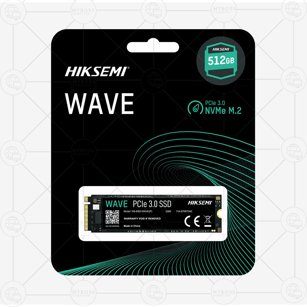 SSD HIKSEMI WAVE 512GB NVMe M.2 2280 PCIe Gen3 x4
