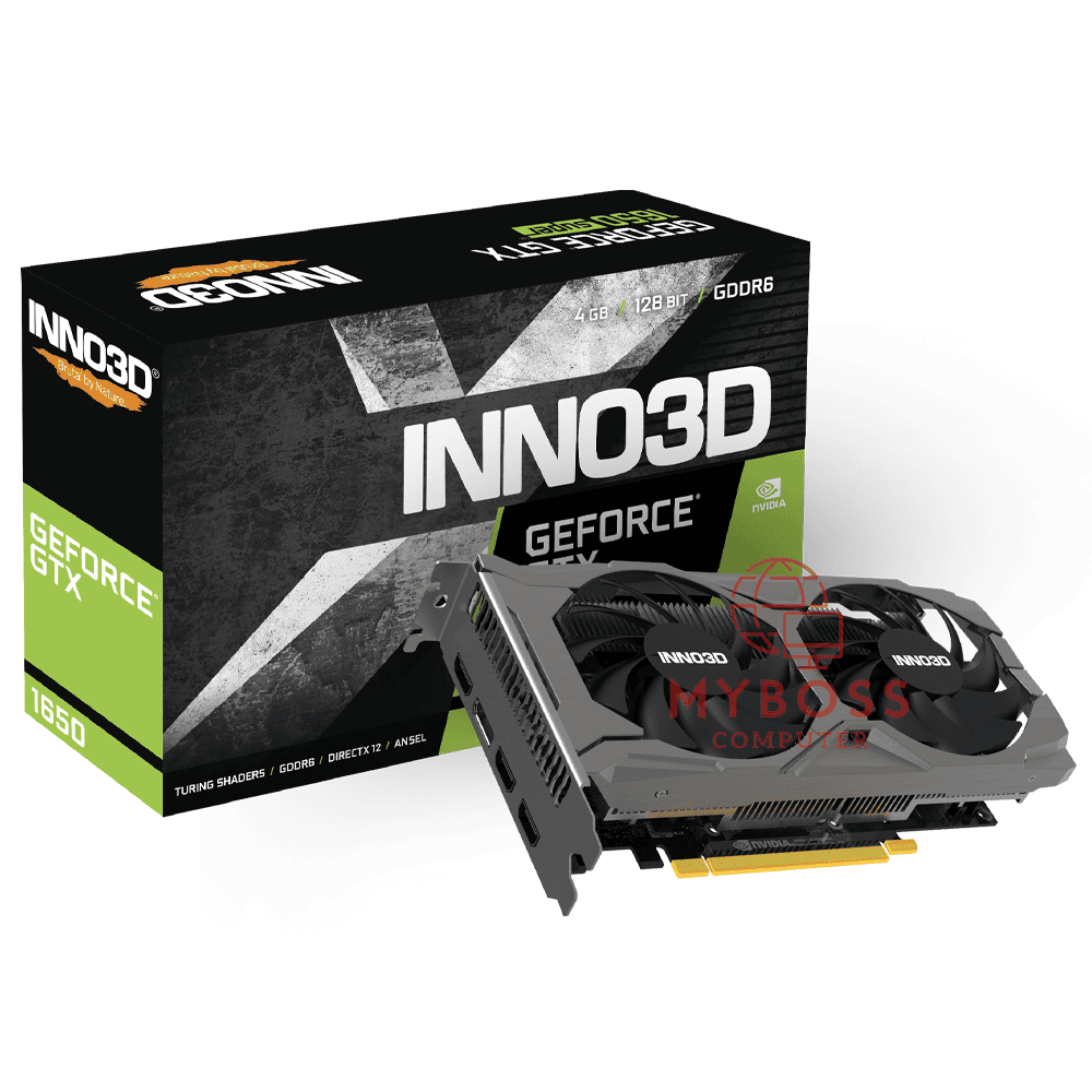 VGA INNO3D GTX 1650 4G GDDR6 TWIN X2 OC V3