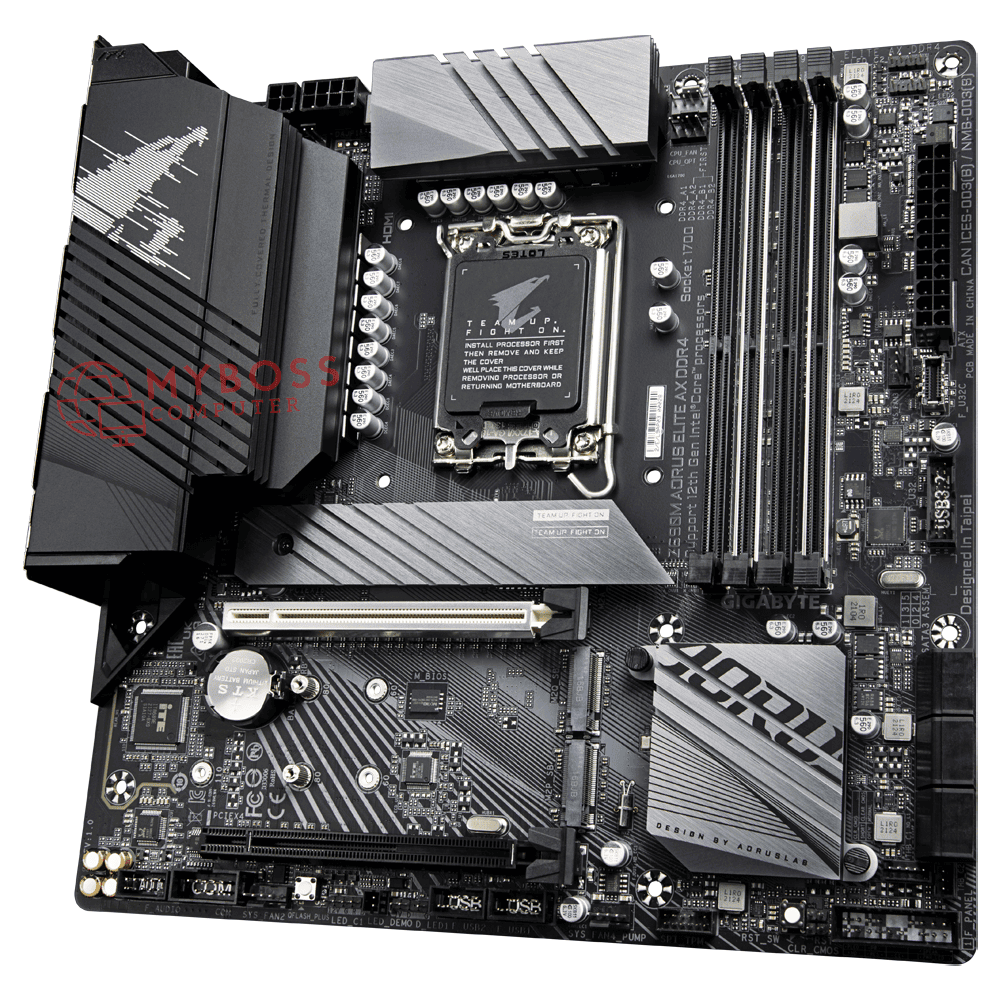 Mainboard Gigabyte Z690M AORUS ELITE AX DDR4 (Intel Z690, Socket 1700, m-ATX, 4 khe Ram DDR4, WIFI + Bluetooth)