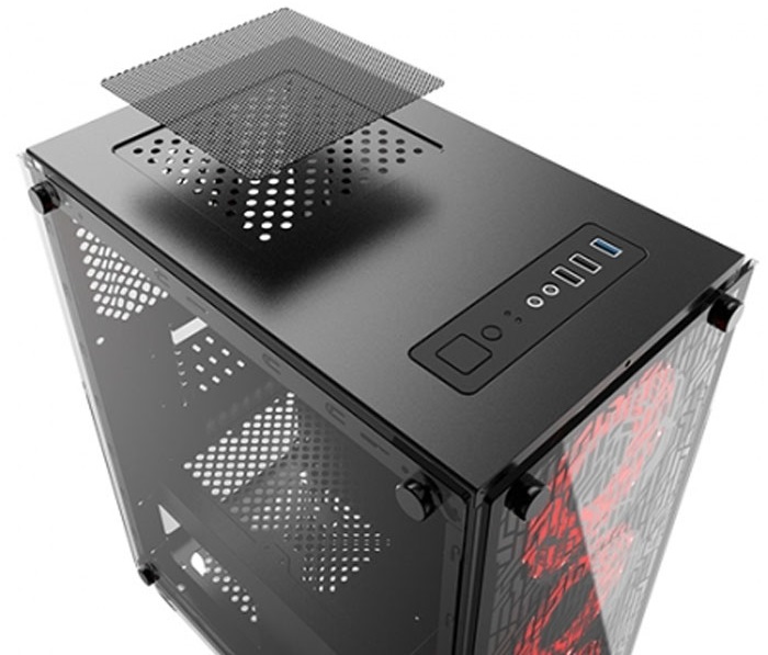 Vỏ Case XIGMATEK NYX - Tặng 1 fan led RGB