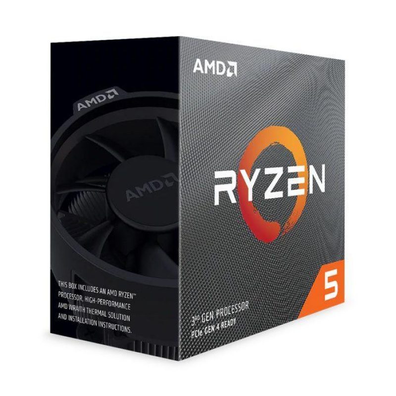 CPU AMD Ryzen 5 3600 3.6 GHz (4.2GHz Max Boost) / 36MB Cache / 6 cores / 12 threads / 65W