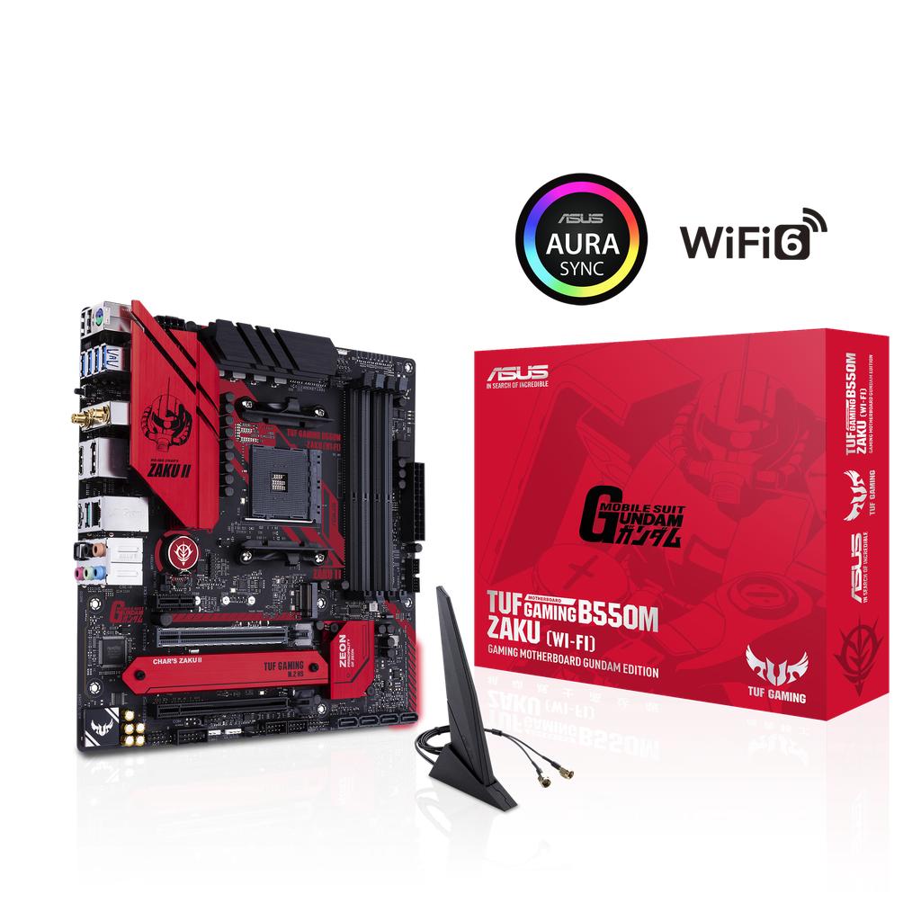 Mainboard Asus TUF GAMING B550M-ZAKU WIFI