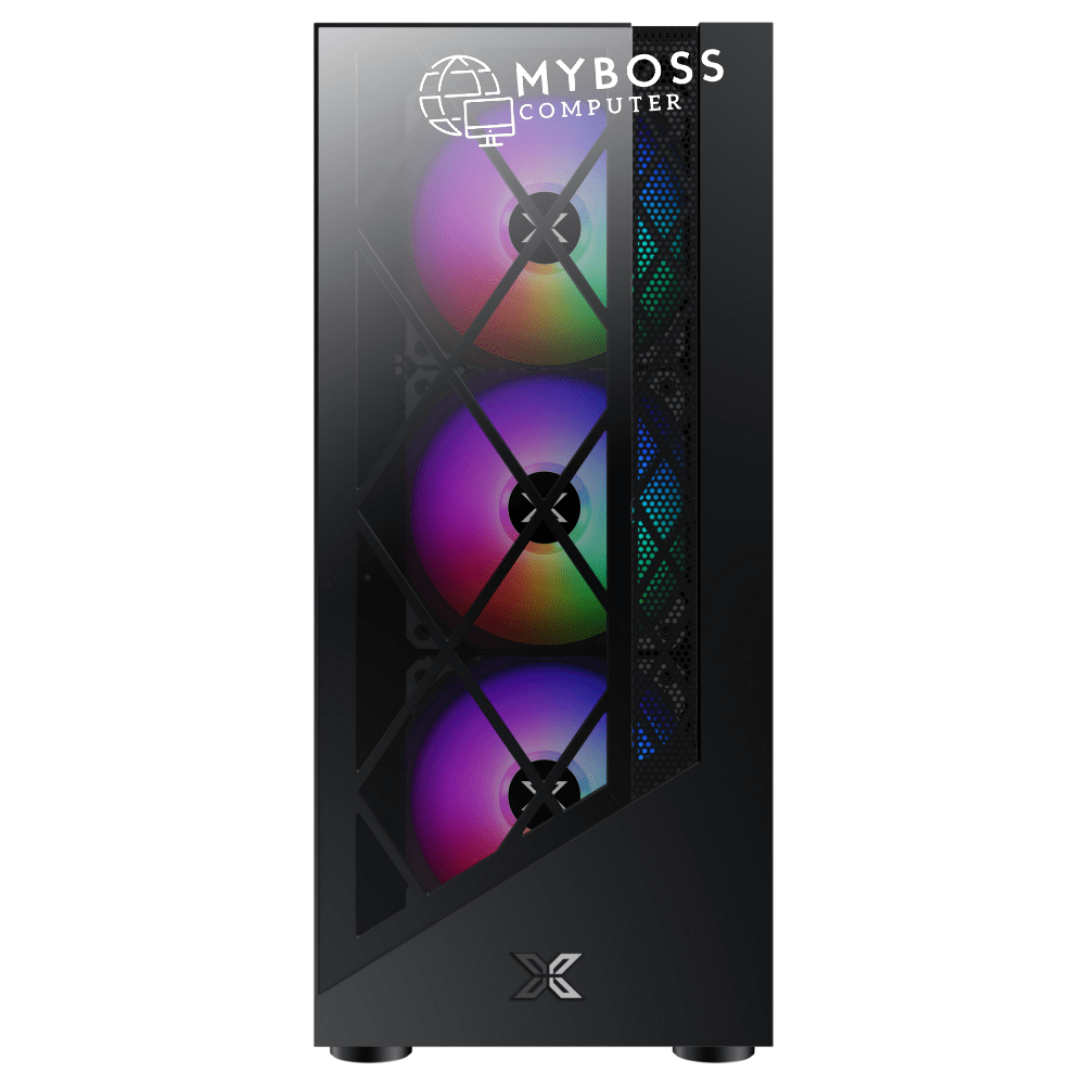 Vỏ Case XIGMATEK DUKE 3F (Tặng 3 Fan Led RGB)