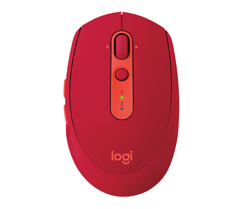 Chuột Logitech Wireless Bluetooth M590 Silent Red 