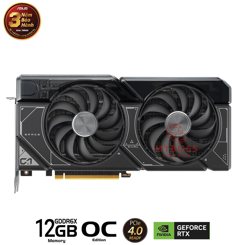VGA ASUS DUAL RTX 4070 SUPER OC Edition 12GB GDDR6X