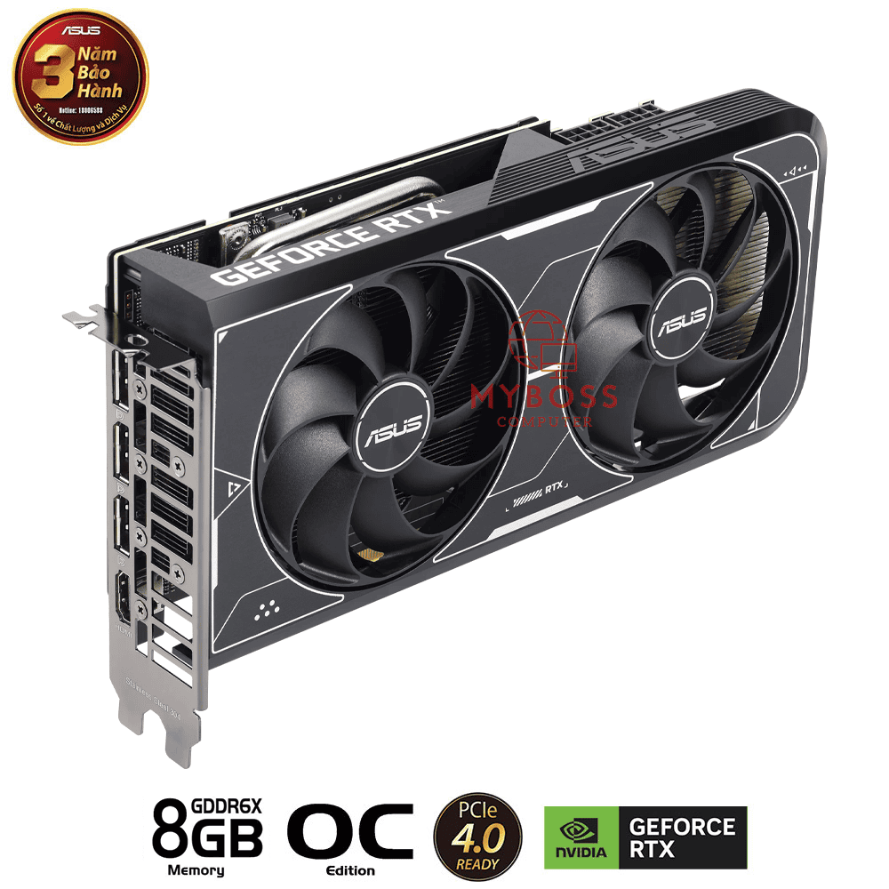 VGA ASUS DUAL RTX 3060 Ti OC Edition 8GB GDDR6X