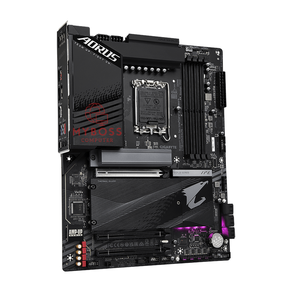 Mainboard Gigabyte Z790 AORUS ELITE (Intel Z790, Socket 1700, ATX, 4 khe Ram DDR5)