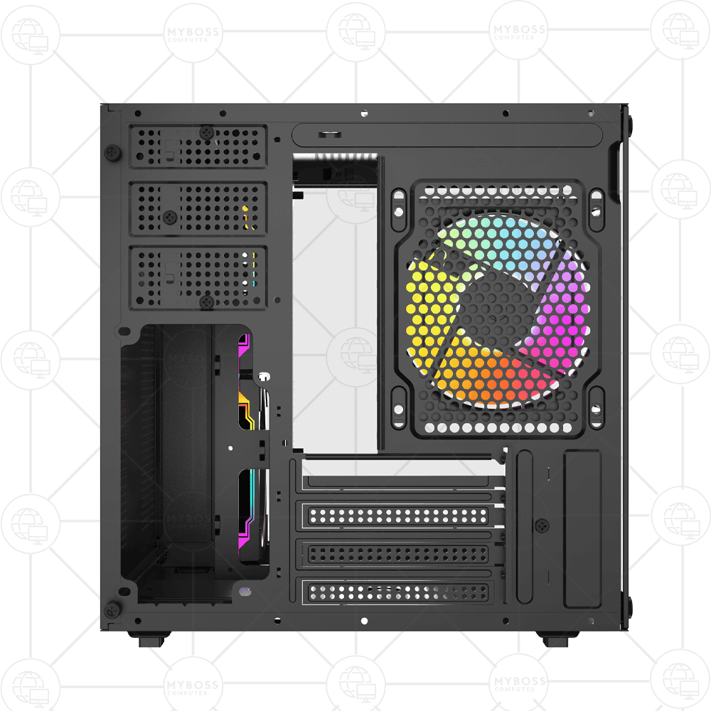 Vỏ Case KENOO ESPORT MCK100 Black (No Fan) - MATX