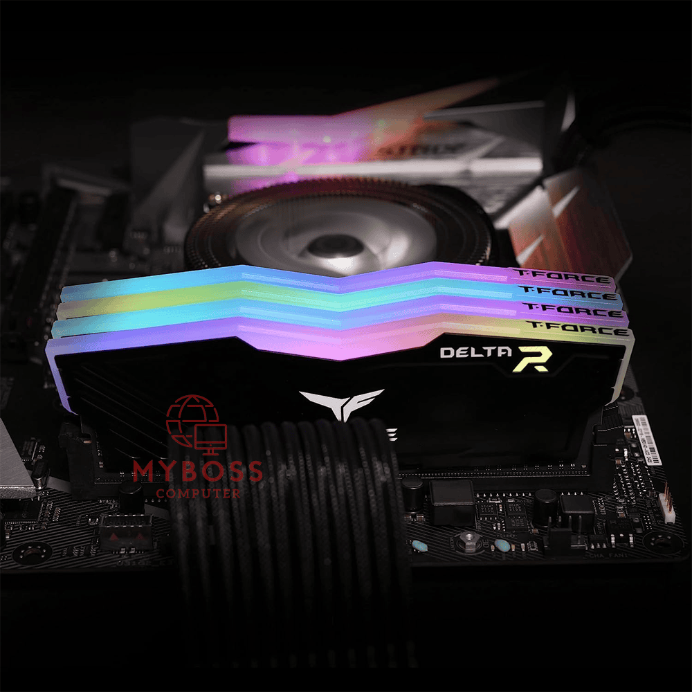 RAM TeamGroup T-FORCE Delta RGB 32GB (16GB*2) DDR4 3200MHz