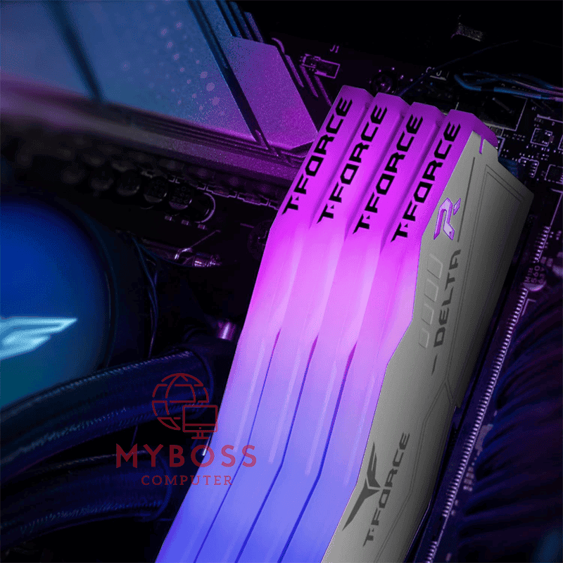 RAM TeamGroup T-FORCE DELTA White RGB 16GB DDR5 6000MHz