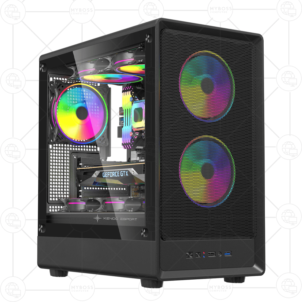 Vỏ Case KENOO ESPORT M362 - Black (No Fan)