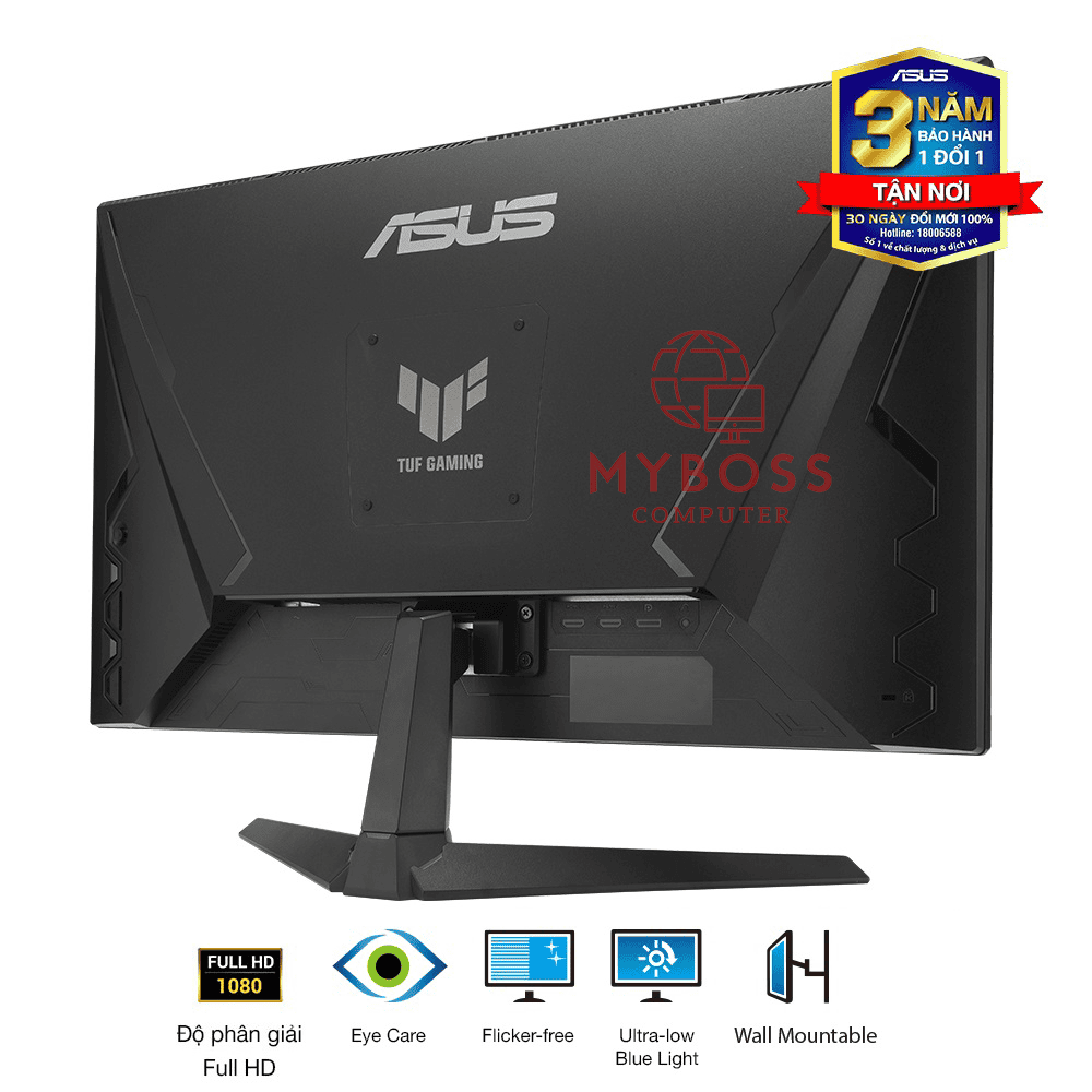Màn Hình ASUS TUF Gaming VG249Q3A 23.8in/ FHD/ Fast IPS/ 180Hz/ 1ms GTG/ FreeSync/ ELMBSync