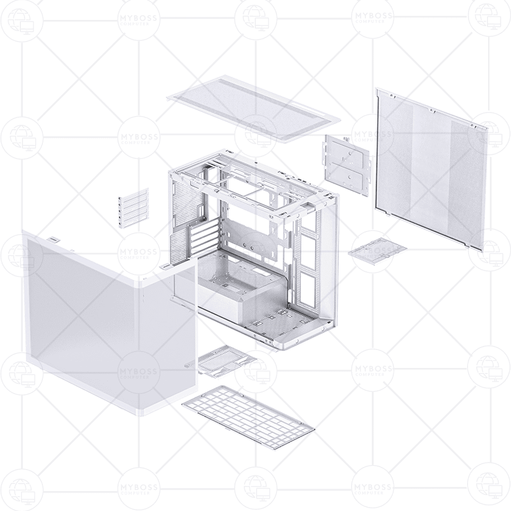 Vỏ Case Jonsbo D300 White