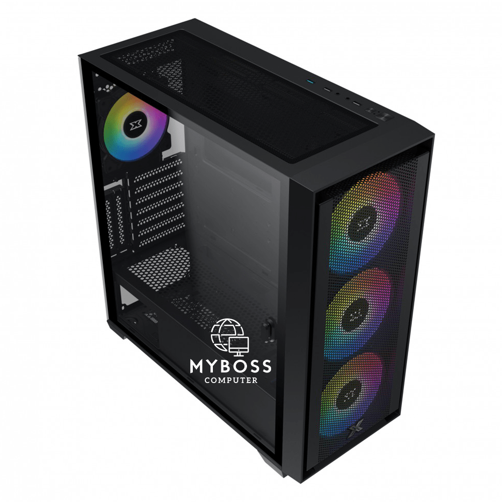 Vỏ Case XIGMATEK ANUBIS PRO 4FX (Tặng 4 Fan Led RGB)