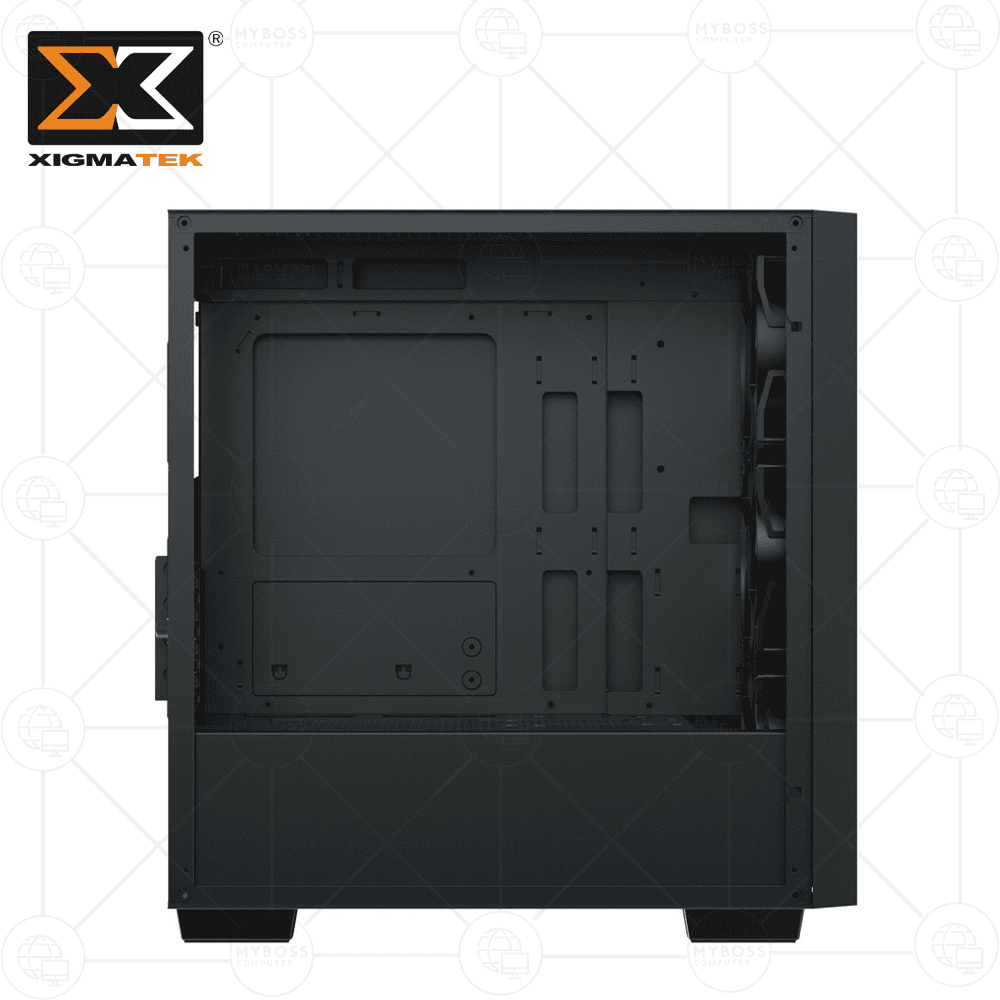 Vỏ Case XIGMATEK NYX AIR II 3F - Black (Tặng 3 Fan RGB)