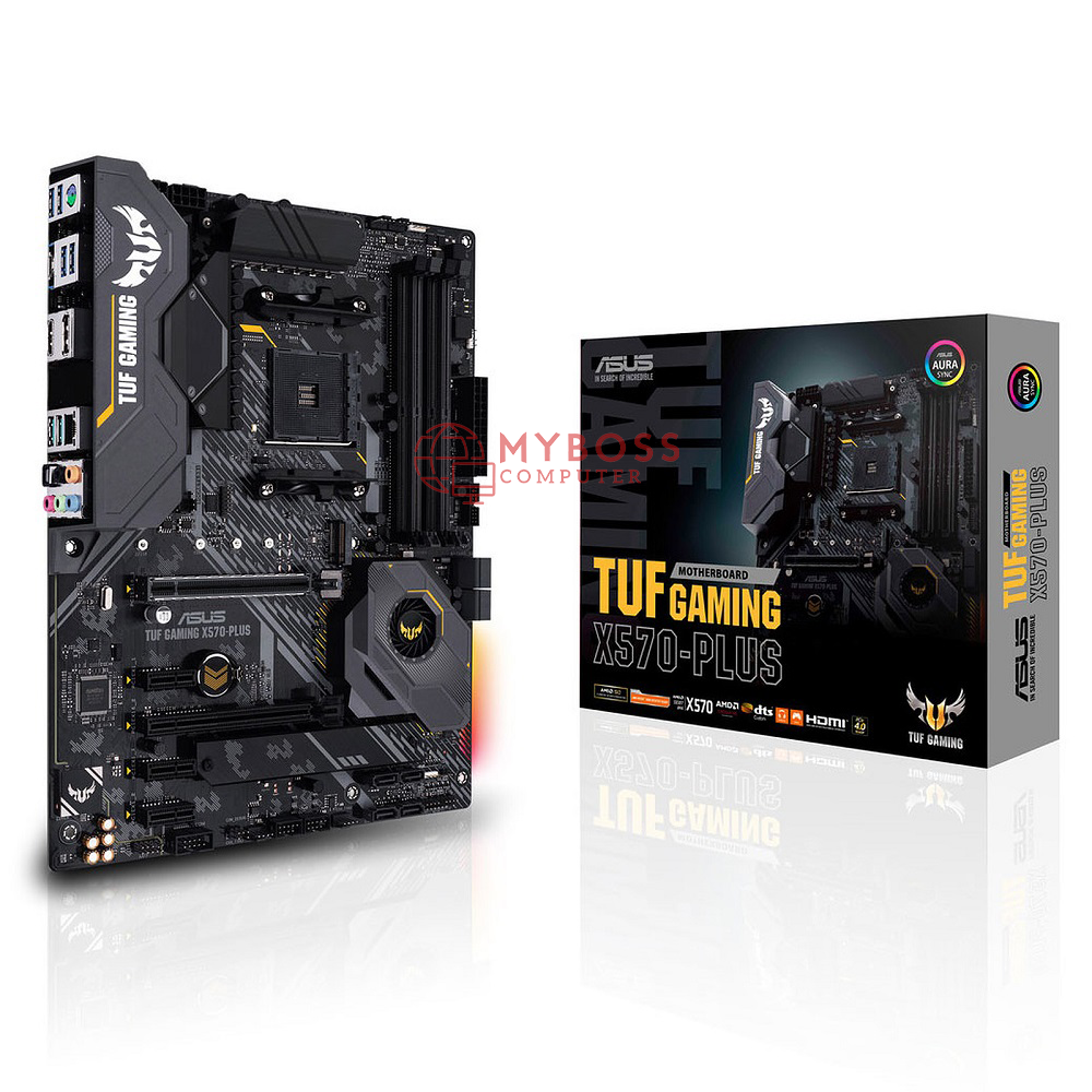 Mainboard ASUS TUF GAMING X570-PLUS (AMD X570, Socket AM4, ATX, 4 khe RAM DRR4)