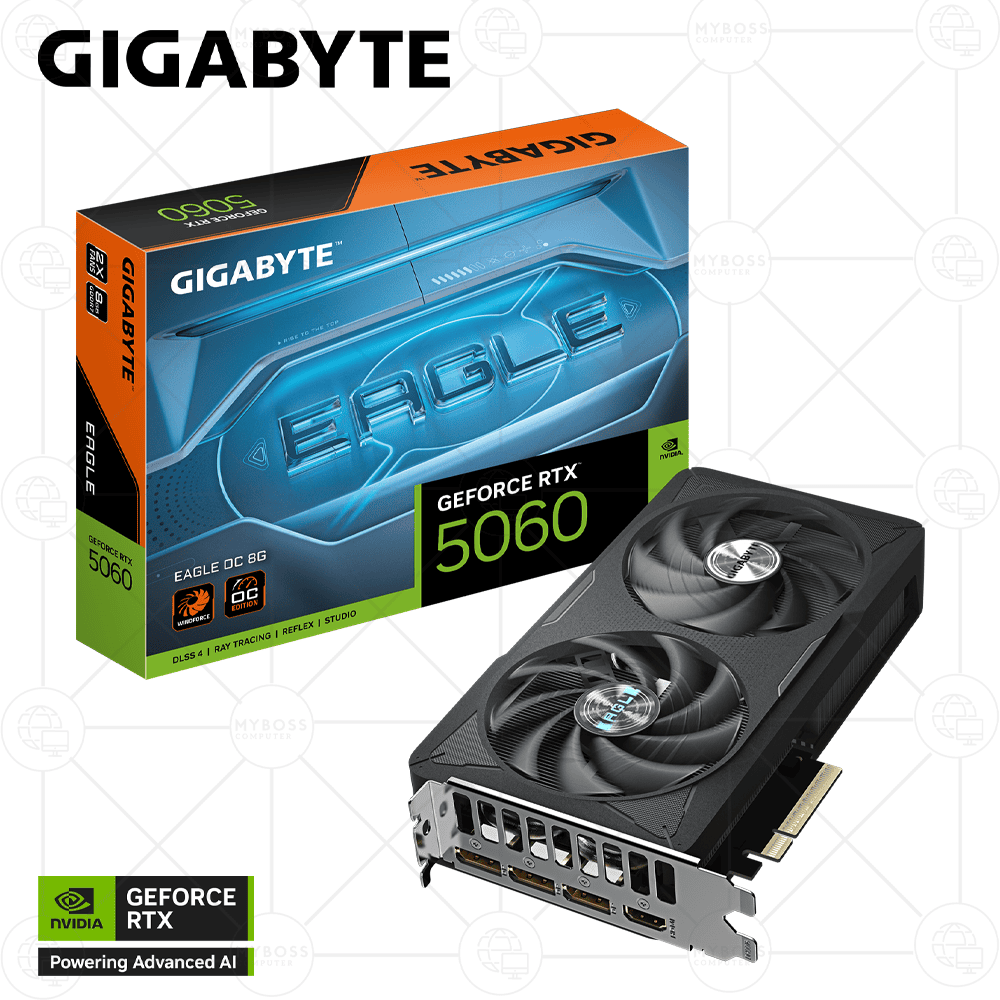 VGA GIGABYTE RTX 5060 EAGLE OC 8G