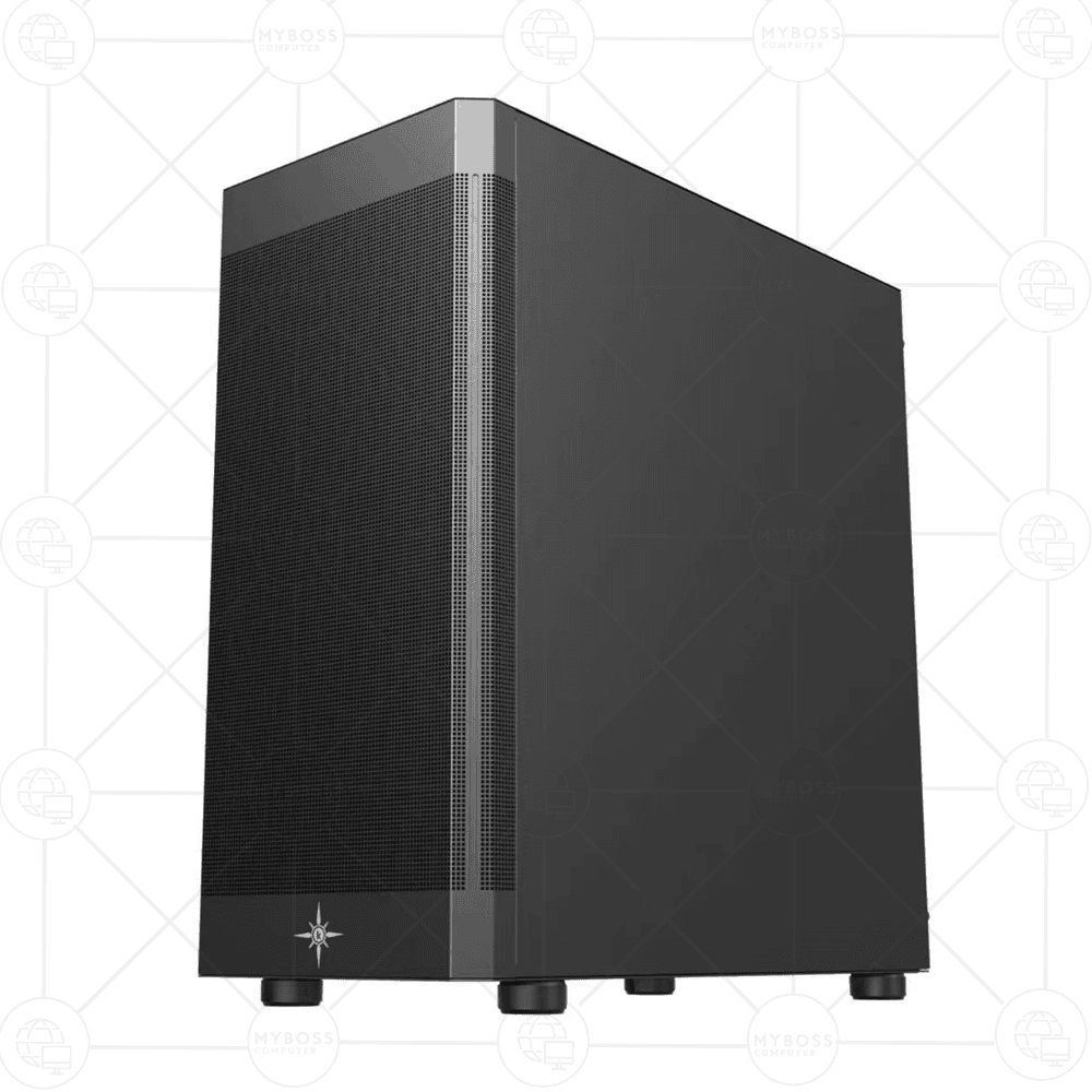 Vỏ Case KENOO ESPORT AF100 - 3F - Black (Tặng 3 Fan LED RGB)