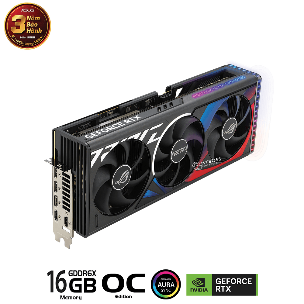 VGA ASUS ROG Strix RTX 4080 16GB GDDR6X OC Edition