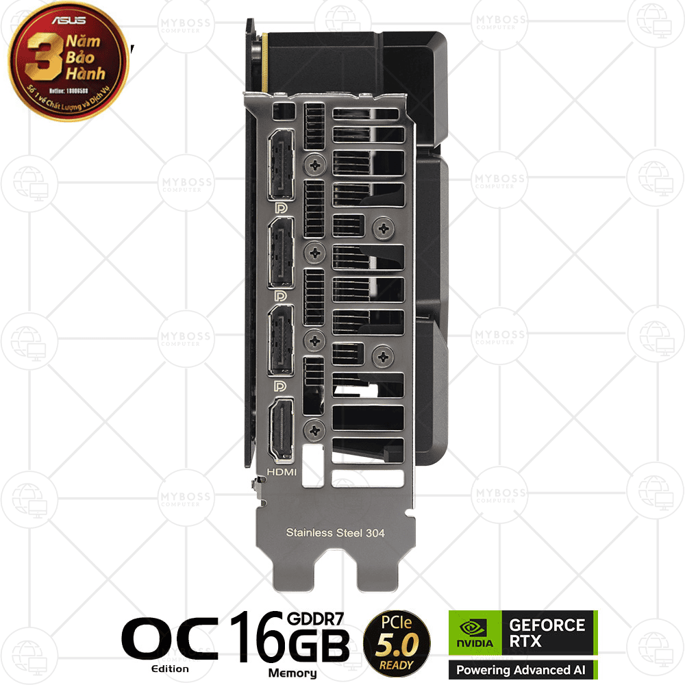 VGA ASUS DUAL RTX 5060 Ti 16GB GDDR7 OC Edition