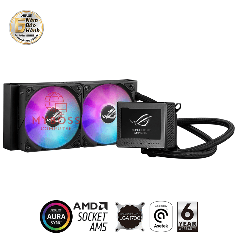 Tản Nhiệt Nước AIO ASUS ROG RYUJIN III 240 ARGB