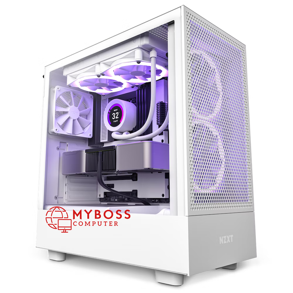 Vỏ Case NZXT H5 Flow - White