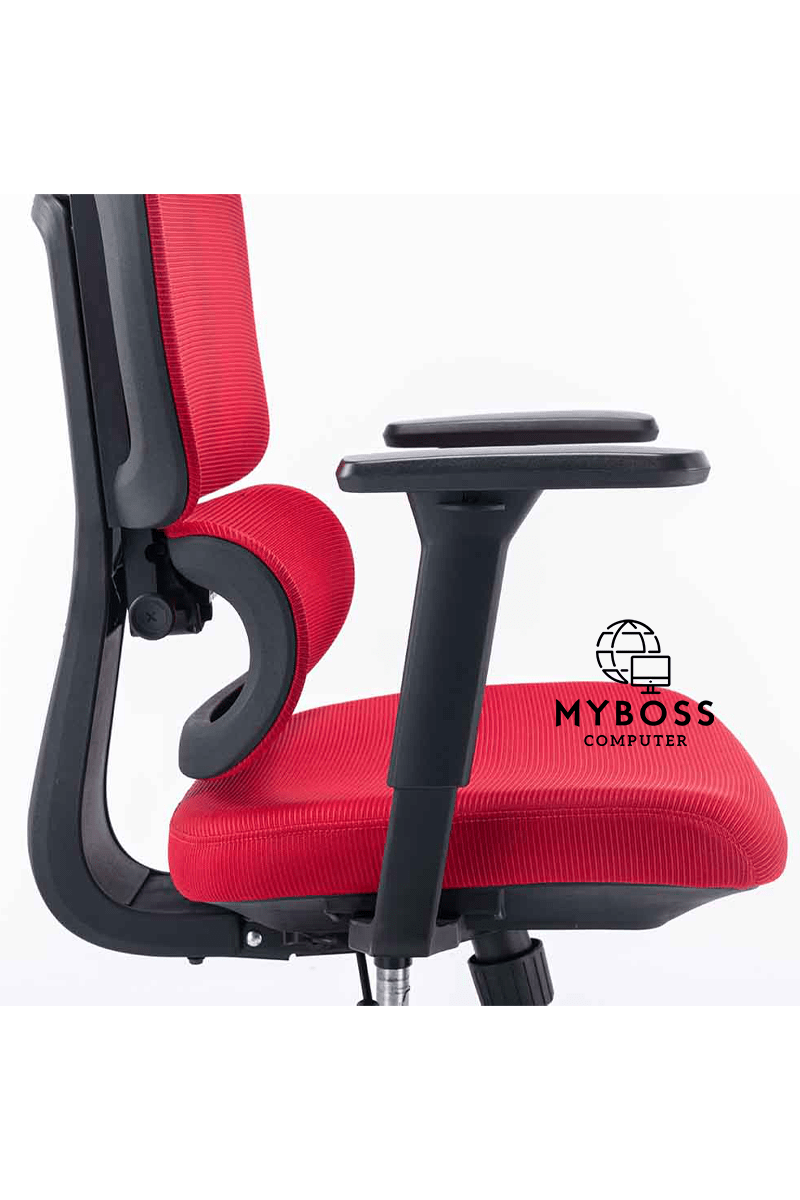 Ghế công thái học ergonomic WARRIOR – Hero series – WEC509 Black/Red