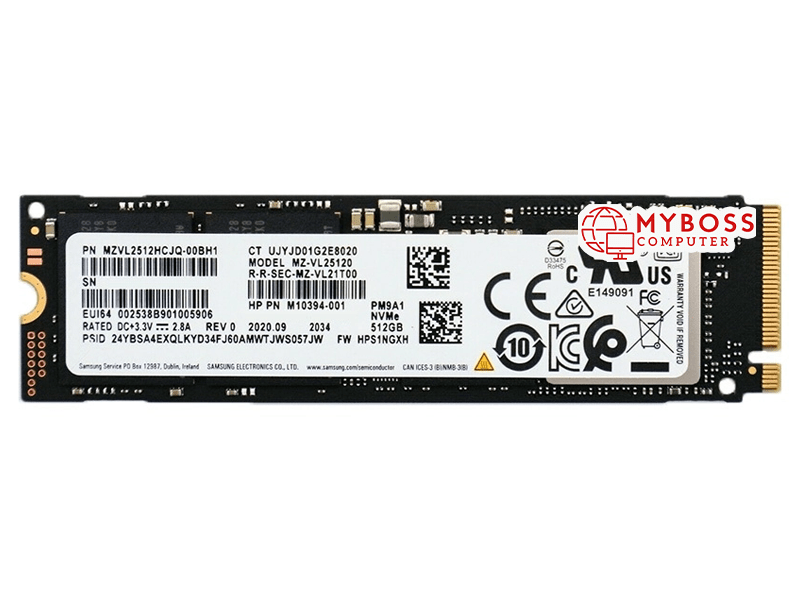 Ổ cứng SSD Samsung PM9A1 512GB M.2 NVMe PCIe Gen 4 x4 (Đọc 6900MB/s - Ghi 5000MB/s)