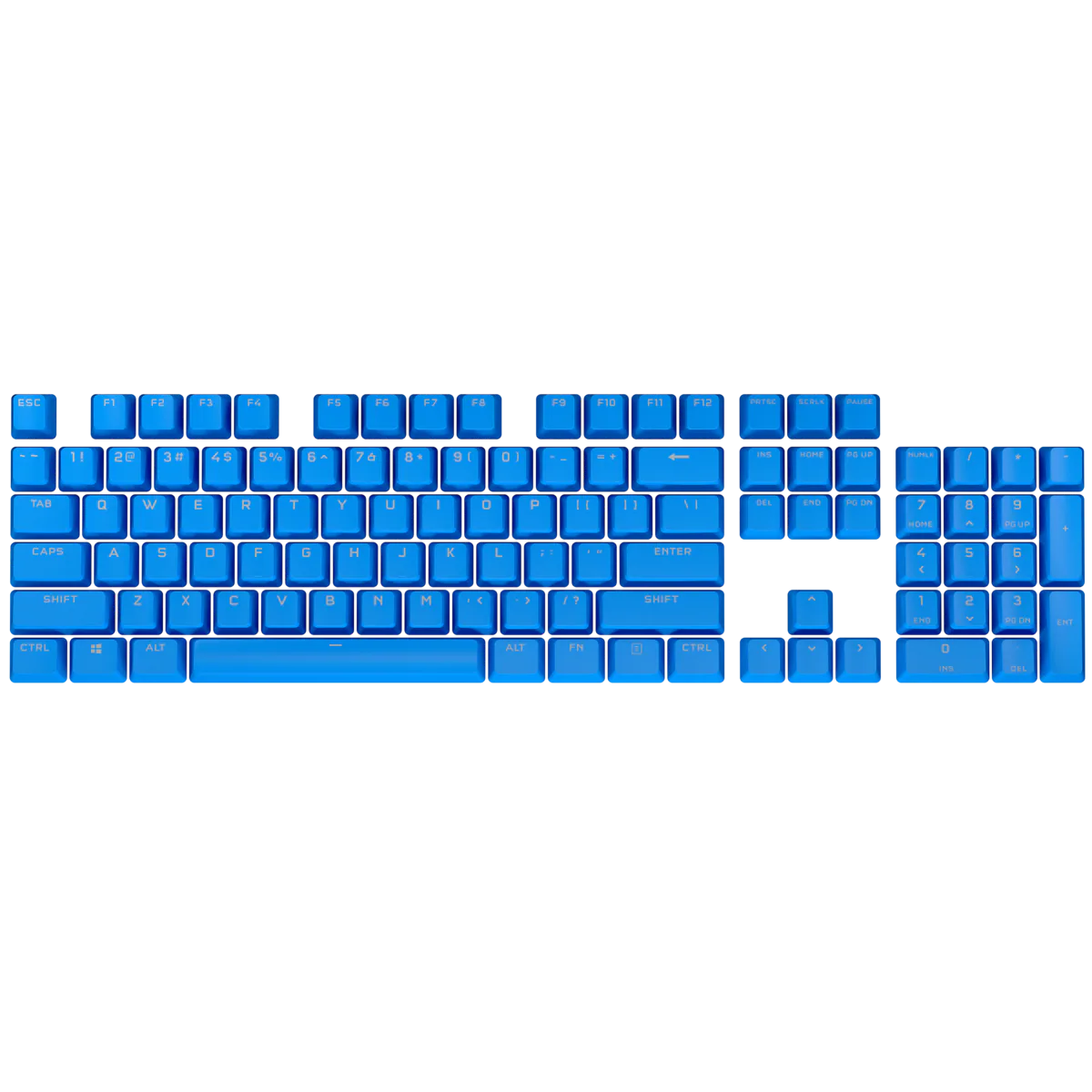 Bộ nút thay thế Corsair PBT DOUBLE-SHOT PRO Keycap Mod - Blue