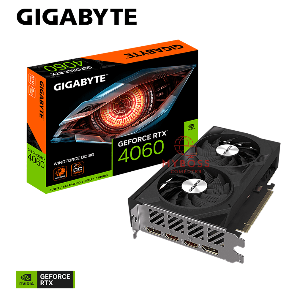VGA GIGABYTE RTX 4060 WINDFORCE OC 8G