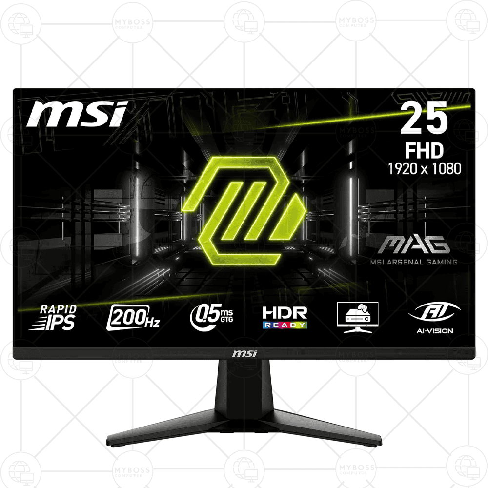 Màn hình MSI MAG 255F E20 25in/ FHD/ Rapid IPS/ 200Hz/ 0.5ms GTG/ HDR/ FreeSync