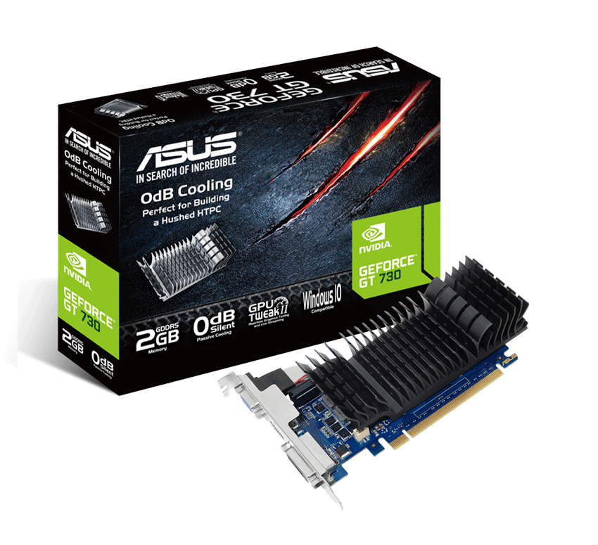 VGA ASUS GT 730 2GB GDDR5 Low Profile