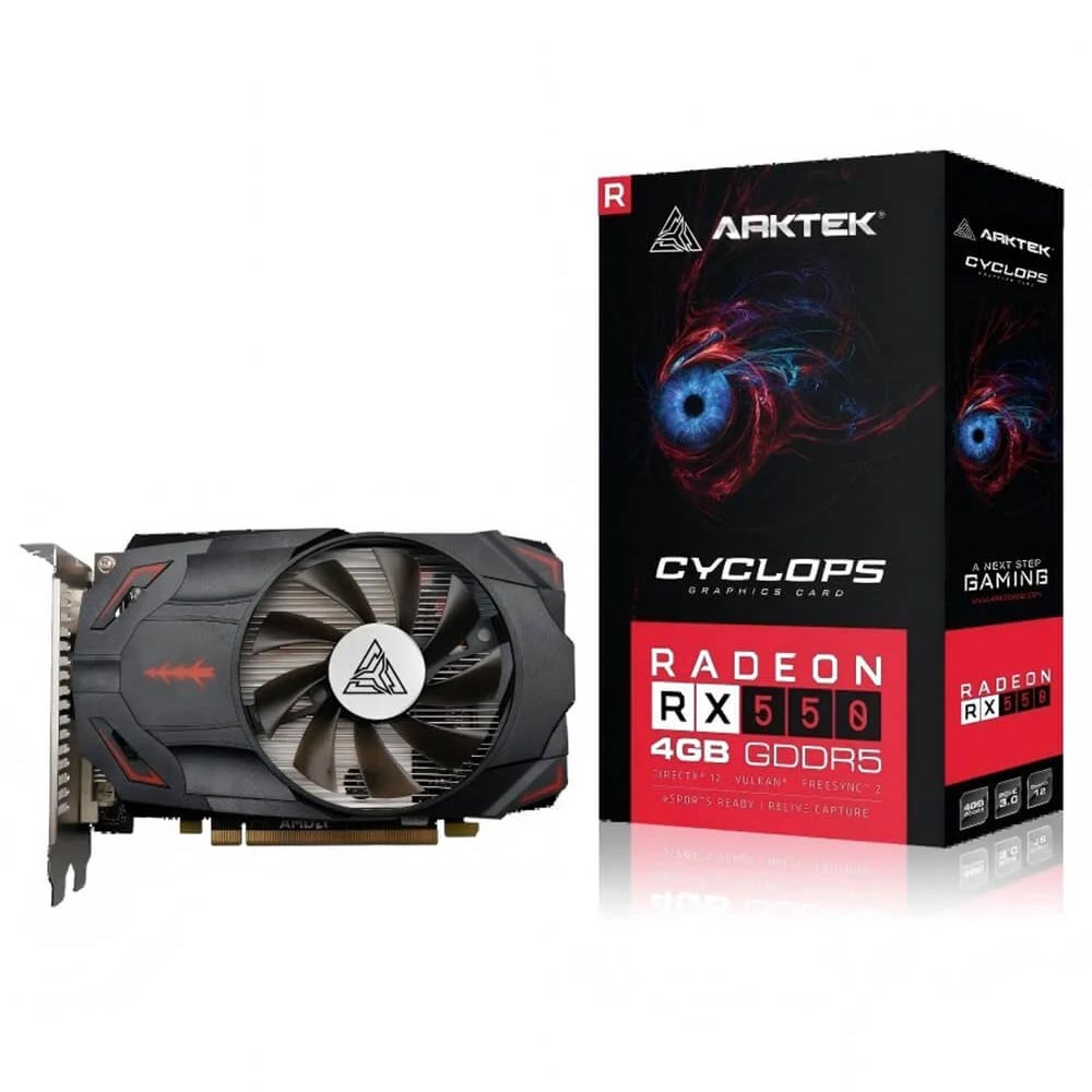VGA Arktek RX 550 4GB GDDR5