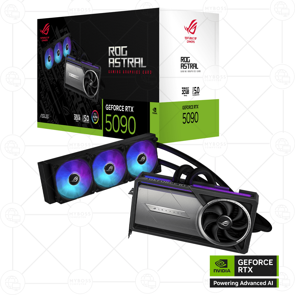 VGA ASUS ROG Astral LC RTX 5090 32GB GDDR7