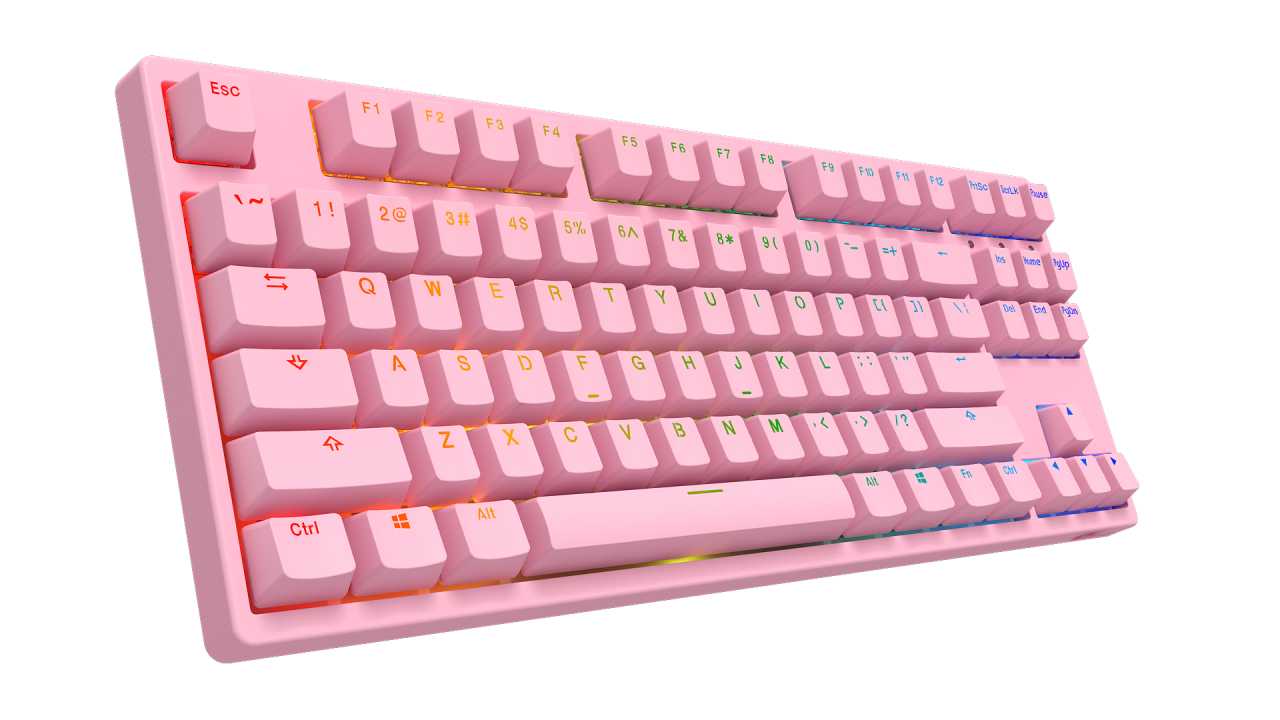 Bàn phím cơ Akko 3087S RGB - Pink (AKKO Pink SW)