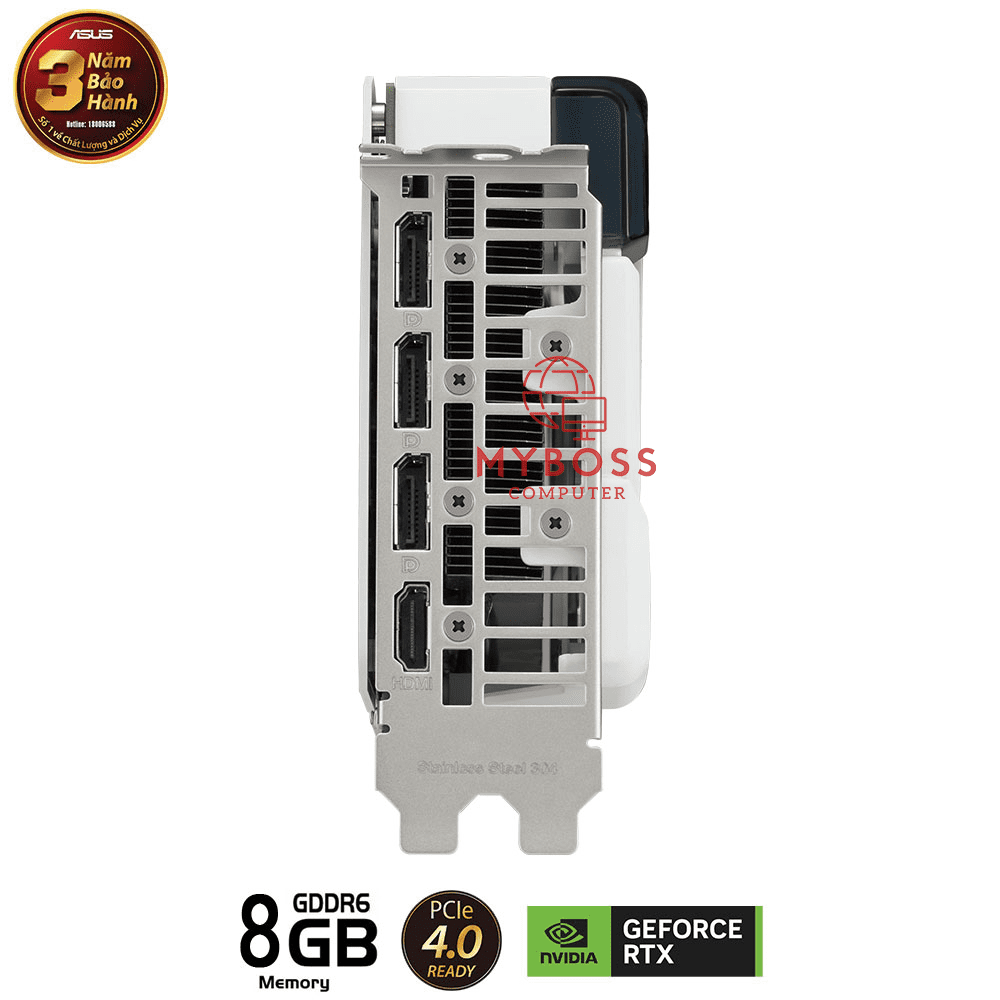 VGA ASUS DUAL RTX 4060 White Edition 8GB GDDR6