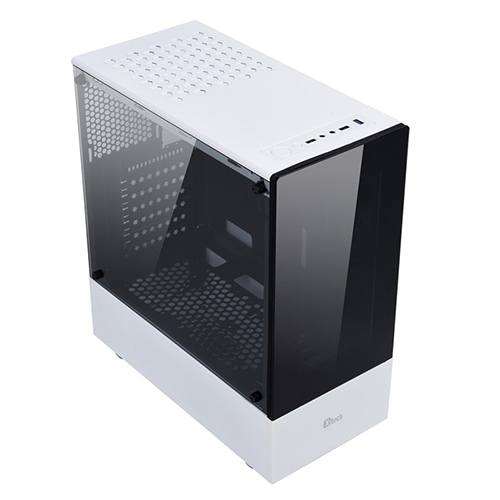 VỎ CASE XTECH F2 WHITE (MID TOWER/ TẶNG 3 FAN LED RGB)