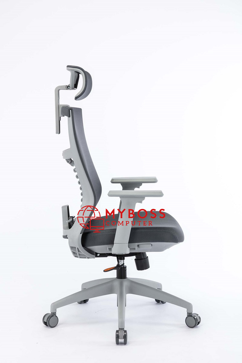 Ghế công thái học Ergonomic WARRIOR – Hero series – WEC502 Gray