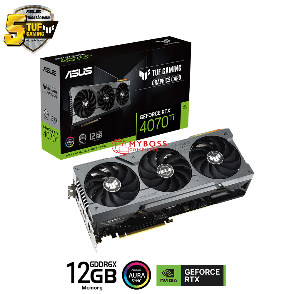 VGA ASUS TUF Gaming RTX 4070 Ti 12GB GDDR6X