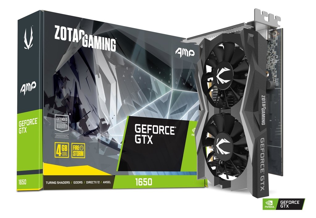 Cạc màn hình ZOTAC GAMING GTX 1650 4G