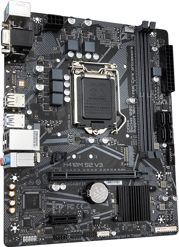 Mainboard Gigabyte H410M S2 V3 DDR4/ Likenew