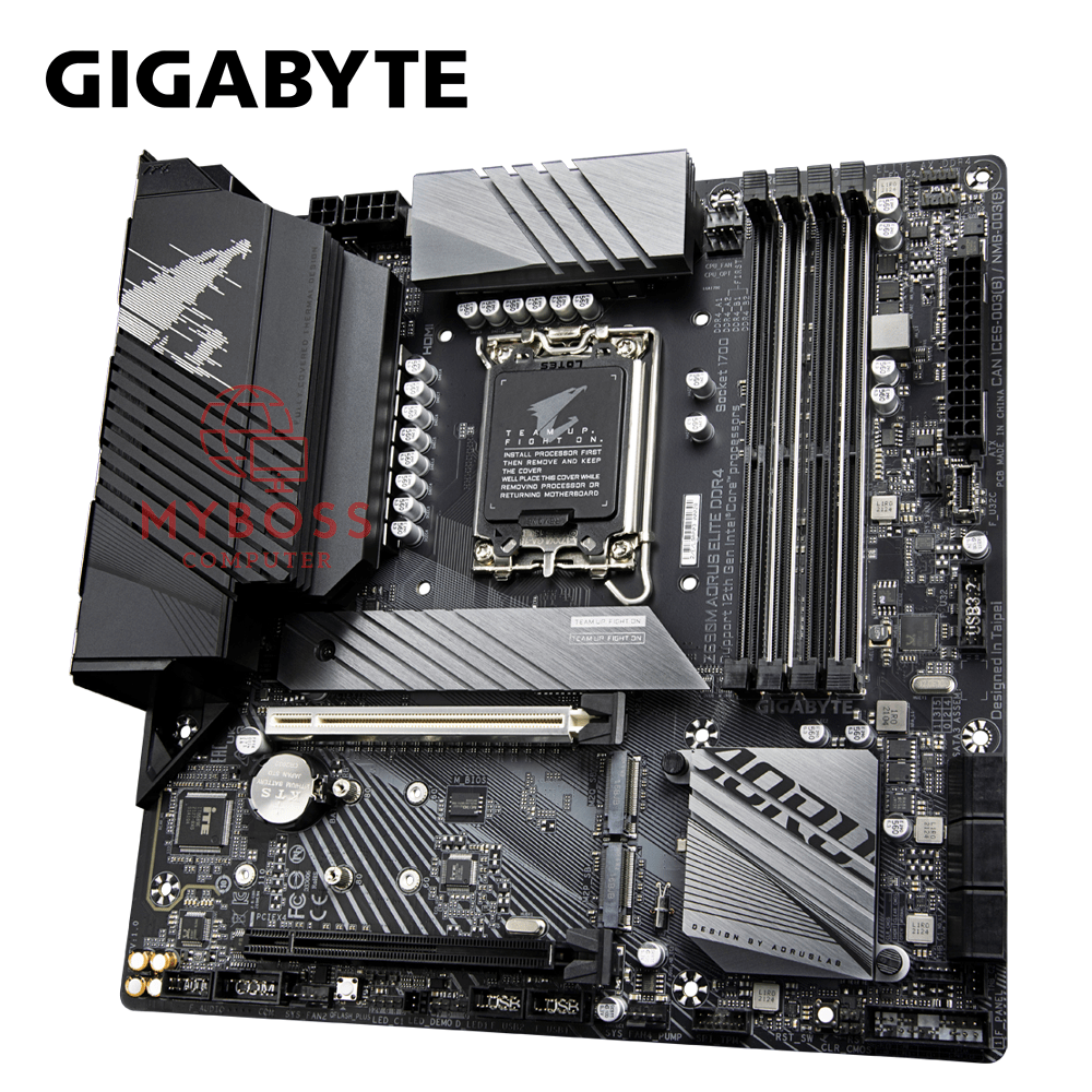 Mainboard Gigabyte Z690M AORUS ELITE DDR4 (Intel Z690, Socket 1700, m-ATX, 4 khe Ram DDR4)