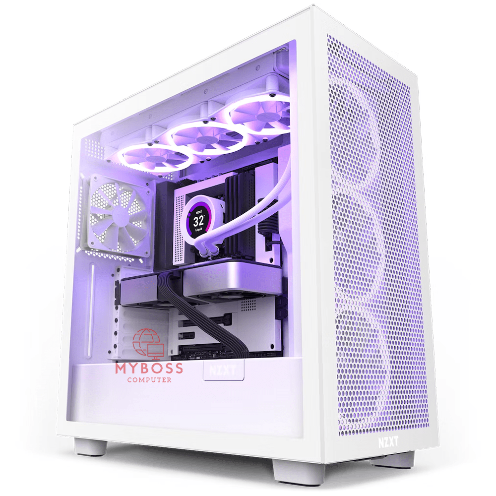 Vỏ Case NZXT H7 Flow - White