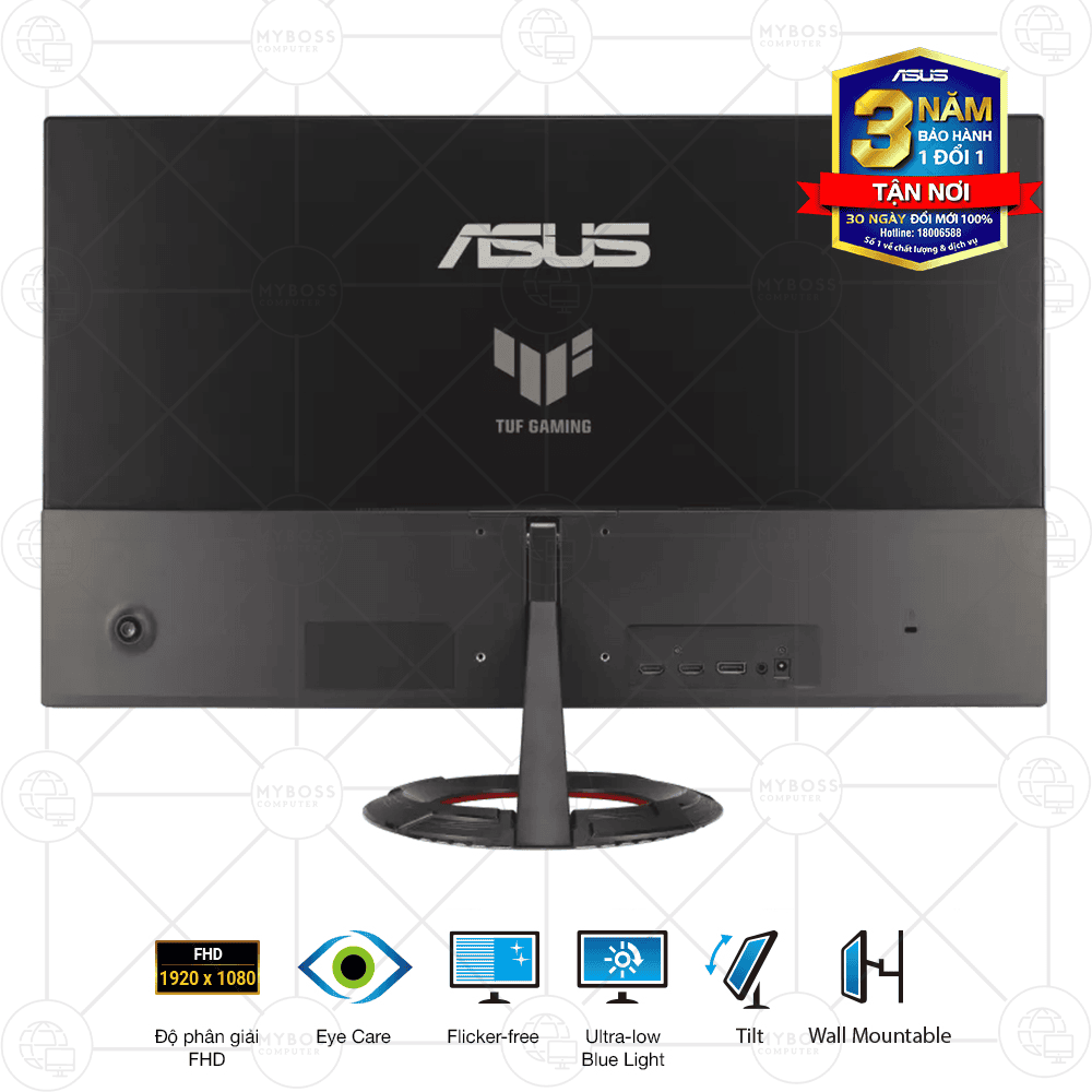 Màn Hình ASUS TUF Gaming VG279Q3R 27in/ FHD/ Fast IPS/ 180Hz/ 1ms GTG/ Adaptive Sync/ ELMBSync/ Có Loa