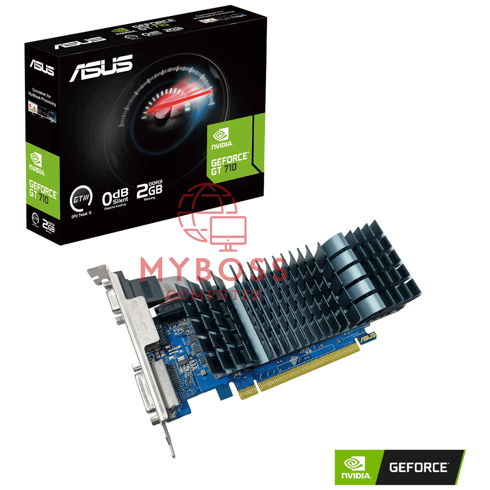VGA ASUS GT 710 2GB DDR3 EVO Low Profile