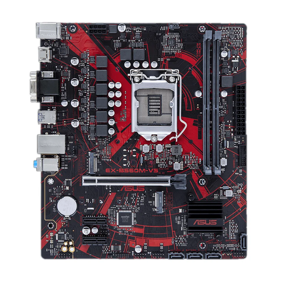 Mainboard ASUS EX-B560M-V5 (Intel B560, Socket 1200, m-ATX, 2 khe Ram DDR4)