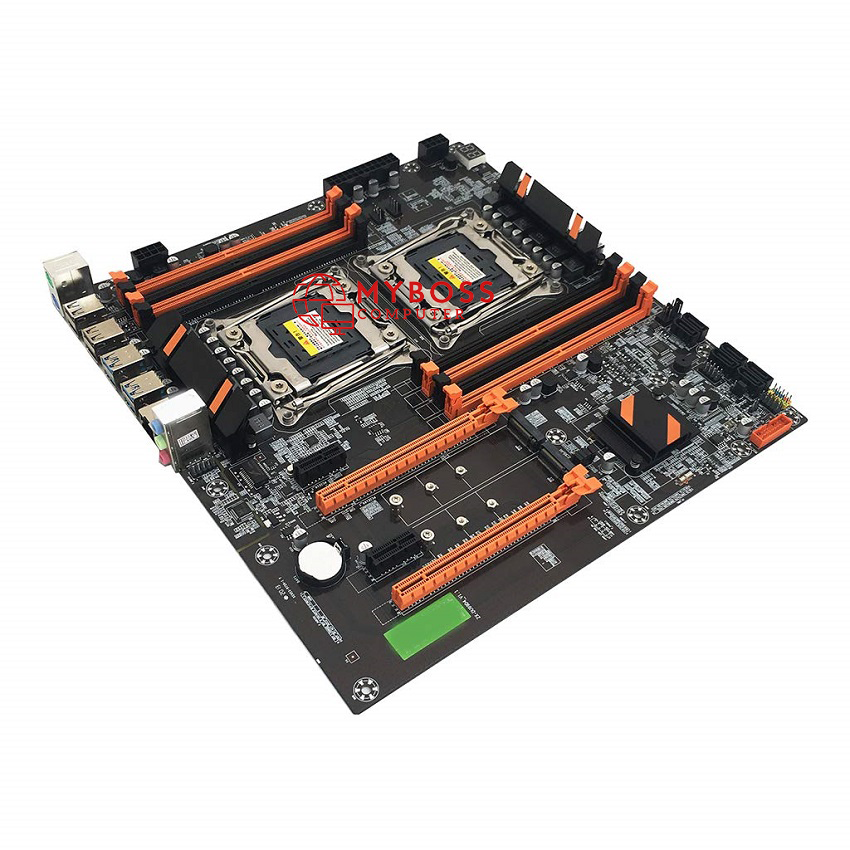 Mainboard X99-F8D Dual Xeon /8 Khe Ram DDR4/ M.2 Nvme
