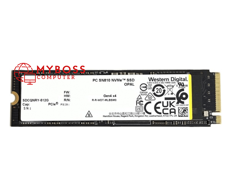 SSD WD SN810 1TB NVMe M.2 PCIe Gen4 x4